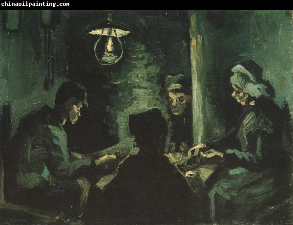 Vincent Van Gogh Four Peasants at a Meal (nn04)