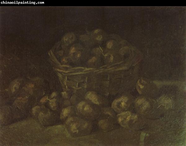 Vincent Van Gogh Still life with a Basket of Potatoes (nn04)