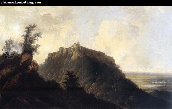 unknow artist View of the Fort of Bidjeur