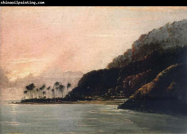 unknow artist A View of Point Venus and Matavai Bay,Looking east