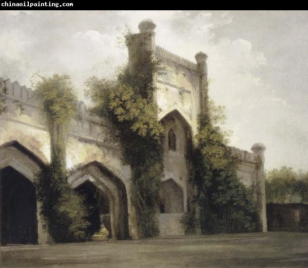 unknow artist View of a Mosque at Rajmahal