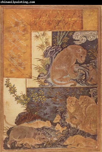 unknow artist The Kalila and Dimna animal fables