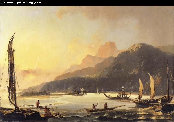 unknow artist A View of Matavai Bay in th Island of Otaheite Tahiti