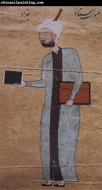 unknow artist Portrait of Bihzad