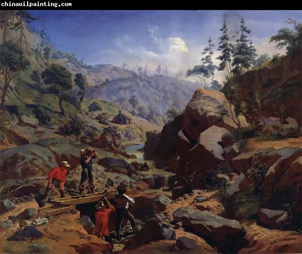 Charles Christian Nahl and august wenderoth Miners in the Sierras