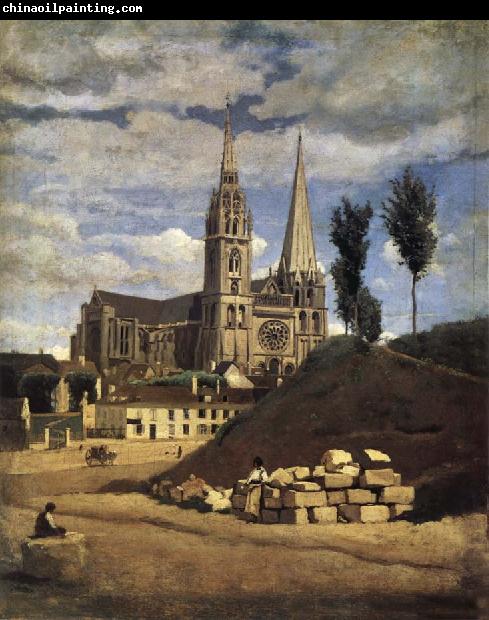 Corot Camille The Cathedral of market analyses