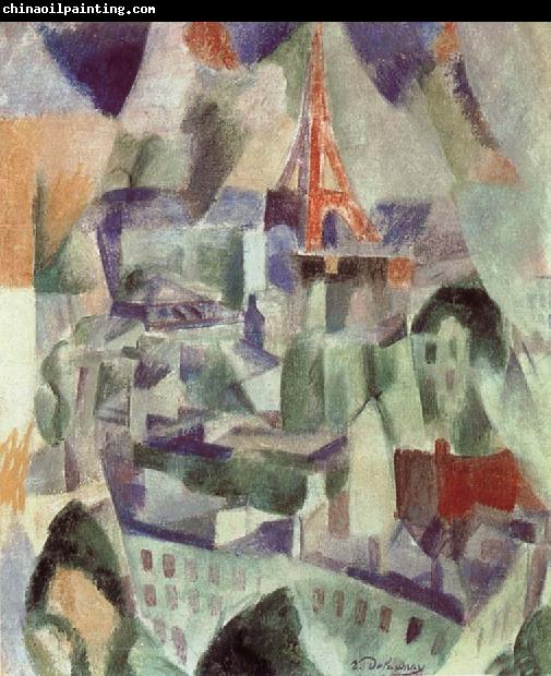 Delaunay, Robert The Window towards to City