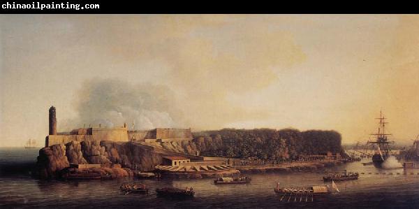 Dominic Serres The British Fleet entering Havana,21 August 1762