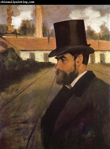 Edgar Degas The man in front of his factory