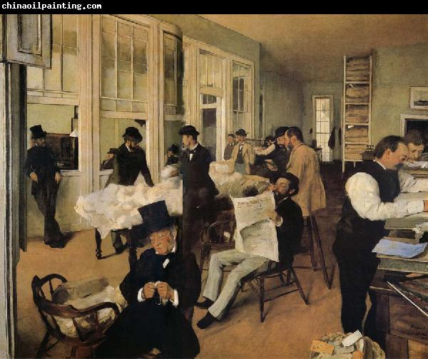 Edgar Degas The cotton company of New Orleans