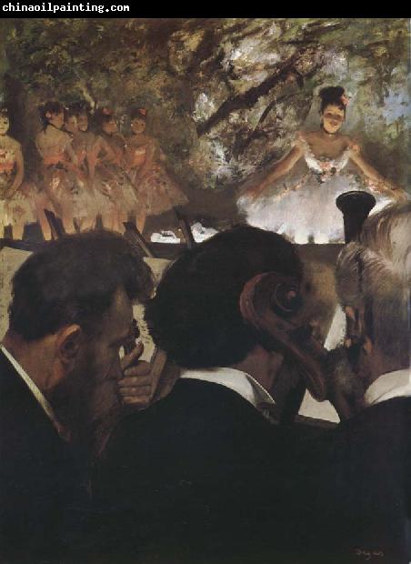 Edgar Degas Musician