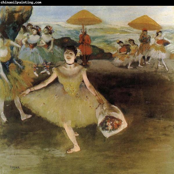 Edgar Degas Curtain call