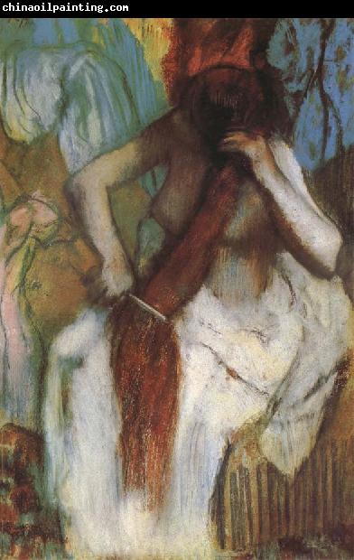 Edgar Degas After the Bath