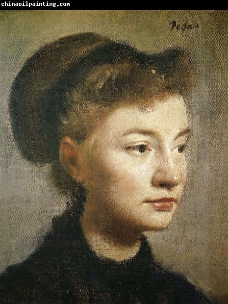 Edgar Degas Portrait of Female