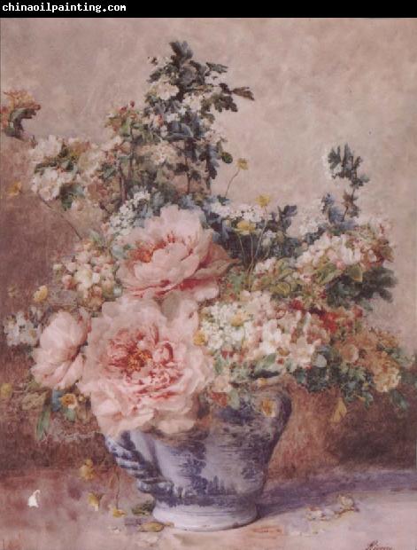 F.Rivoire Apple Blossoms with Peonies