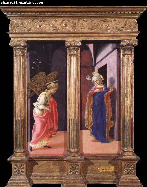 Fra Filippo Lippi The Annunciation