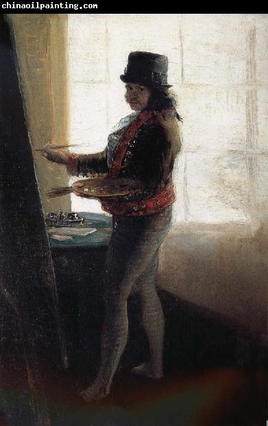 Francisco Goya Self-portrait in the Studio