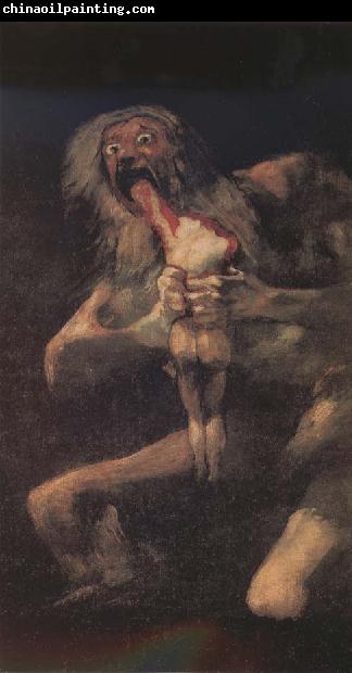 Francisco Goya Saturn devouring his children