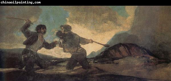 Francisco Goya Cudgel Fight