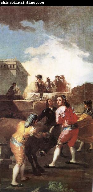 Francisco Goya La Novillada