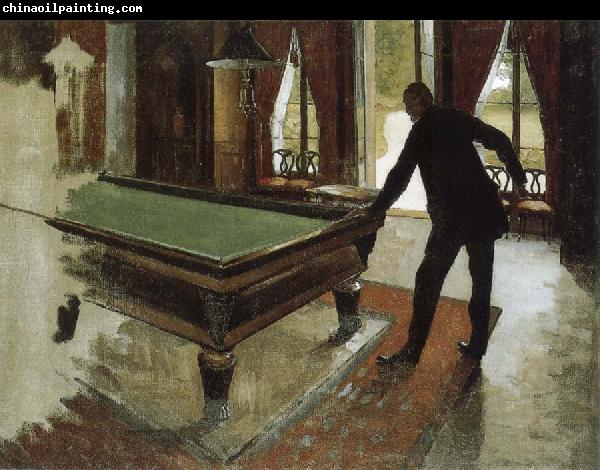 Gustave Caillebotte Pool table