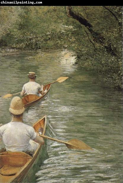 Gustave Caillebotte Racing boat