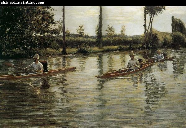 Gustave Caillebotte Racing boat