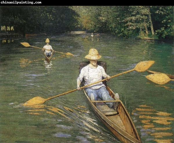 Gustave Caillebotte Racing boat