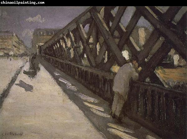 Gustave Caillebotte Study of pier