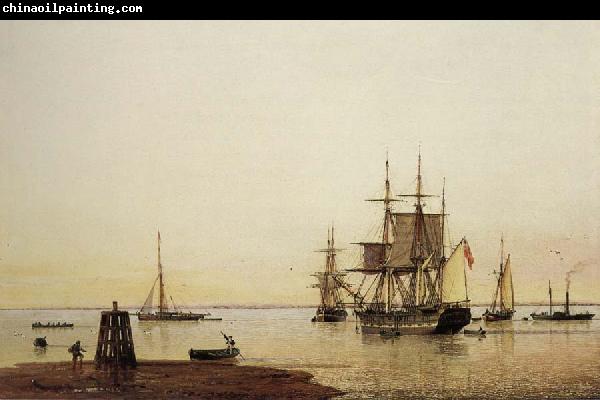 Henry Redmore Merchantmen and other Vessels off the Spurn Light Vessel