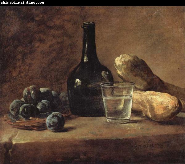 Jean Baptiste Simeon Chardin Still Life with Plums