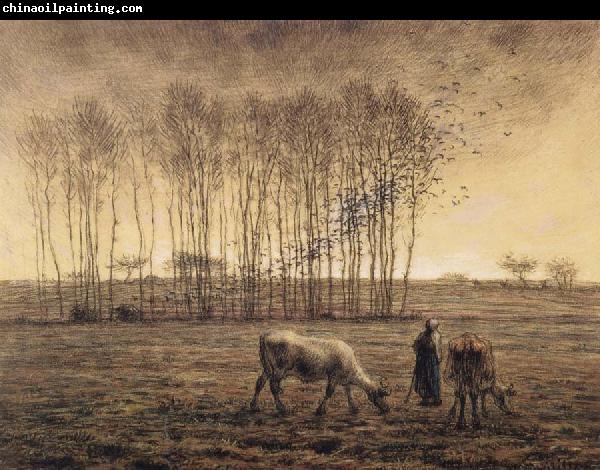 Jean Francois Millet La Femiere