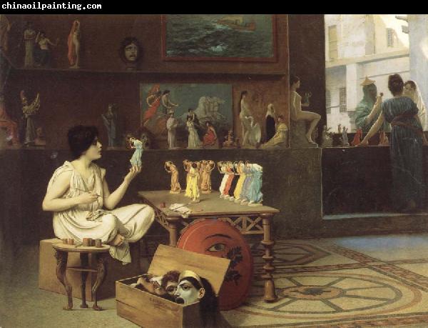 Jean-Leon Gerome Painting Breathes Life Into Sculpture