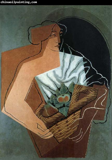 Juan Gris The Fem carring the basket