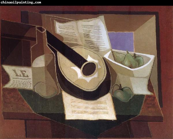 Juan Gris The still life having guitar