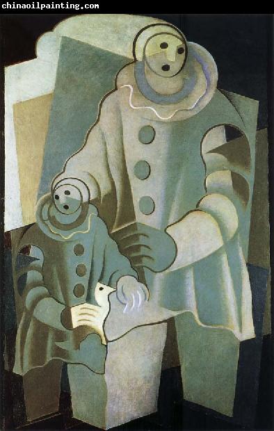 Juan Gris Two clown