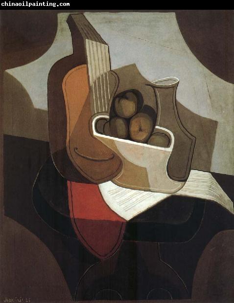 Juan Gris the red blanket  on the table