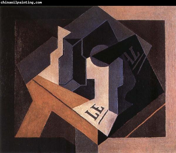 Juan Gris Fruit dish and bottle