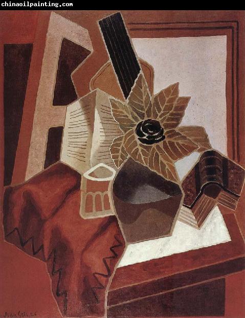 Juan Gris The composition having rose