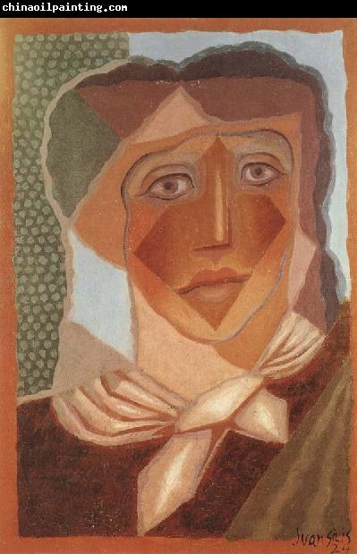 Juan Gris The fem wearing the scarf