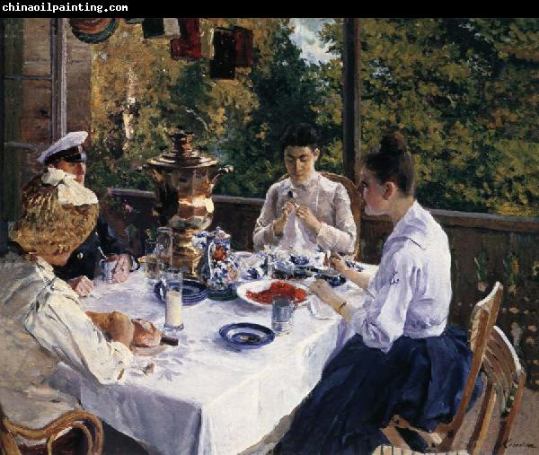 Konstantin Korovin Have tea