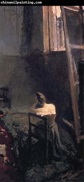 Konstantin Korovin Artist in studio