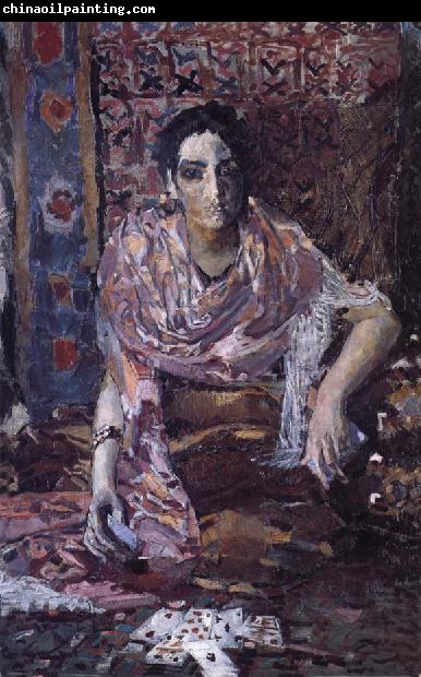 Mikhail Vrubel The female augur