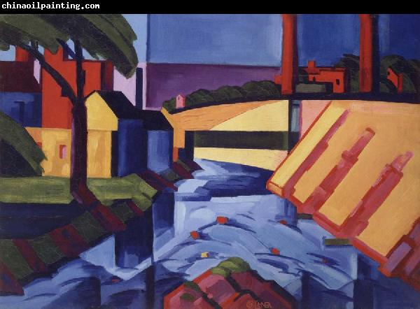 Oscar Bluemner Evening Tones