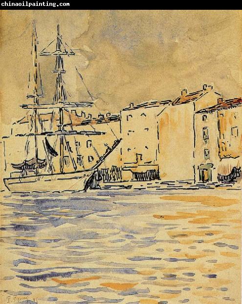 Paul Signac The Brig