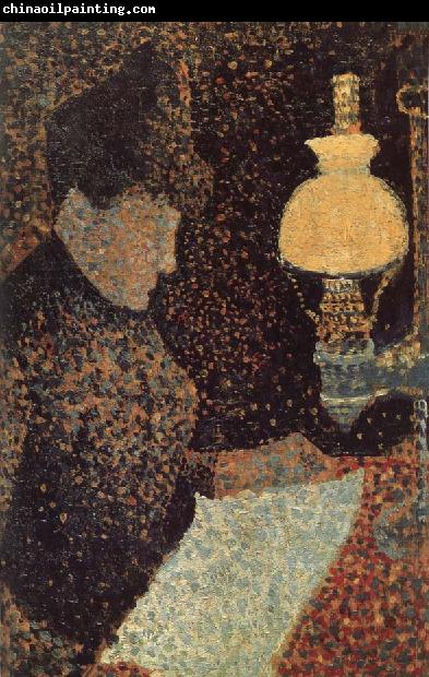 Paul Signac The woman Reading