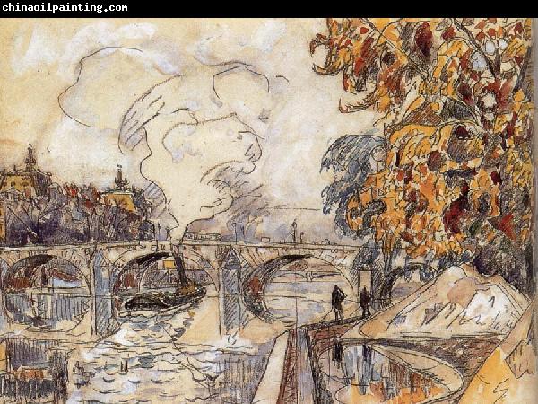 Paul Signac Bridge and station