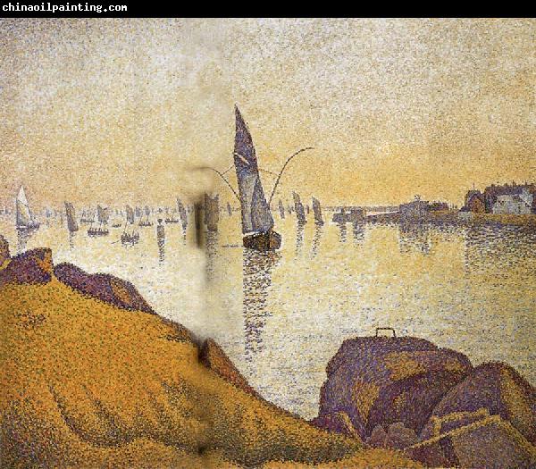 Paul Signac The peace of the dusk