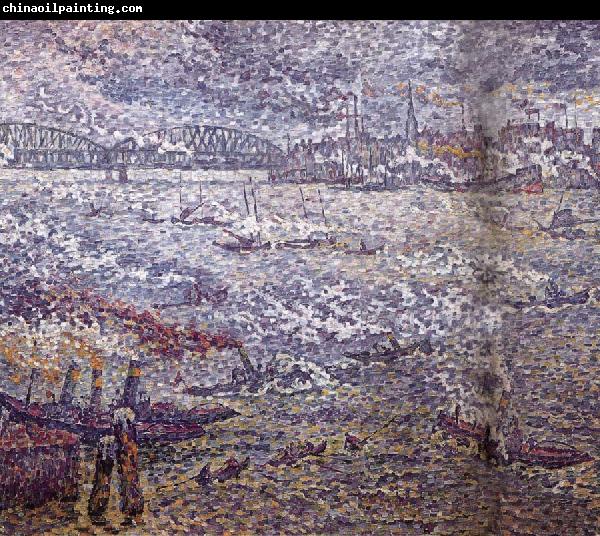 Paul Signac Rotterdam fog