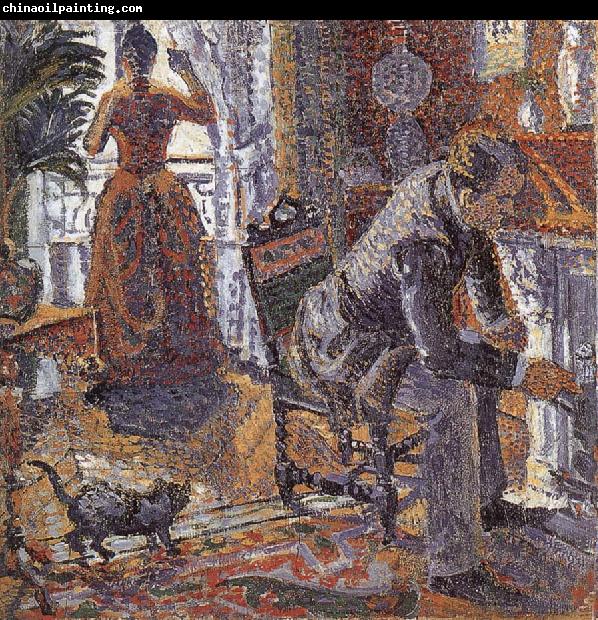 Paul Signac Study of Sunday